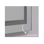 Espelho Grande Com Iluminação Led Touch