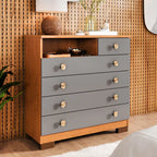 Cômoda Select 5 Gavetas com Nicho