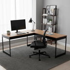 Mesa Em L Estilo Industrial Escrivaninha De Canto Escritório Estudo