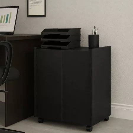 Armário Para Escritório Multiuso Com 2 Portas e Nicho