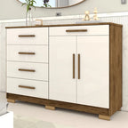 Cômoda Tailândia 2 Portas 5 Gavetas