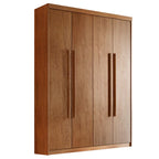 Guarda Roupa Solteiro 4 Portas e 2 Gavetas Mdf Moderna