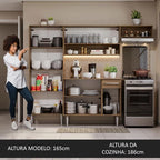 Armário de Cozinha Compacta