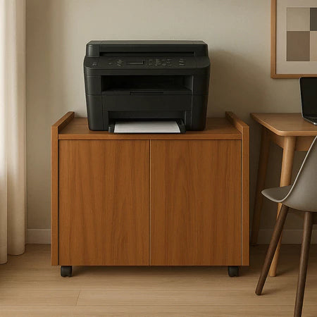 Armário Para Escritório Multiuso Com 2 Portas e Nicho